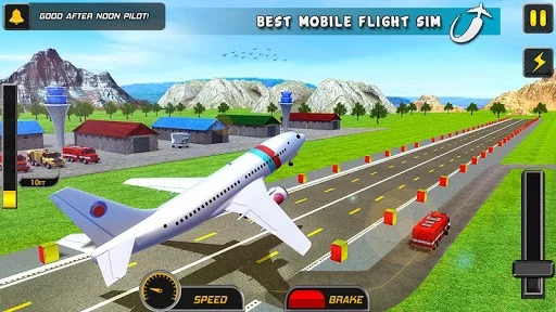 Изображение игры: City Airplane Pilot Flight New Game-Plane Games