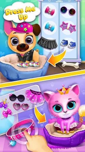 Изображение игры: Kiki & Fifi Pet Beauty Salon - Haircut & Makeup
