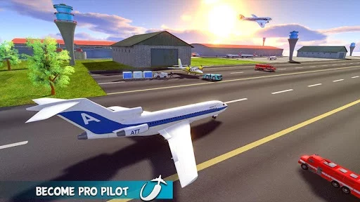 Изображение игры: City Airplane Pilot Flight New Game-Plane Games