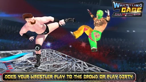 Изображение игры: Wrestling Cage Championship: WRESTLING GAMES