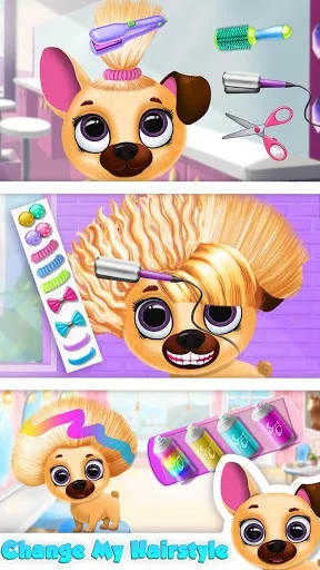 Изображение игры: Kiki & Fifi Pet Beauty Salon - Haircut & Makeup