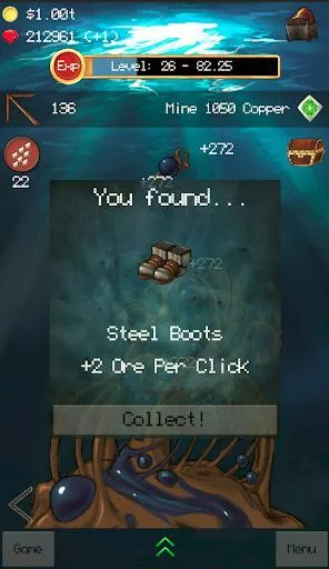 Изображение игры: Miner's Idle 3 - Incremental Mining Game