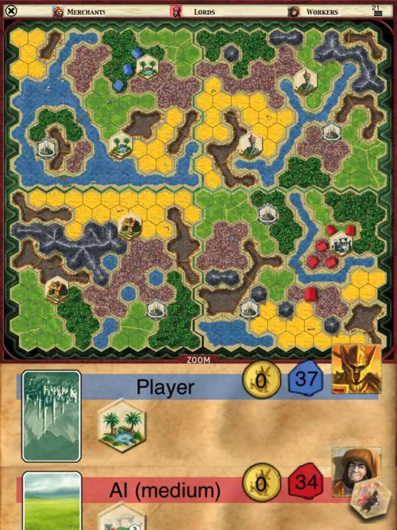 Изображение игры: Kingdom Builder