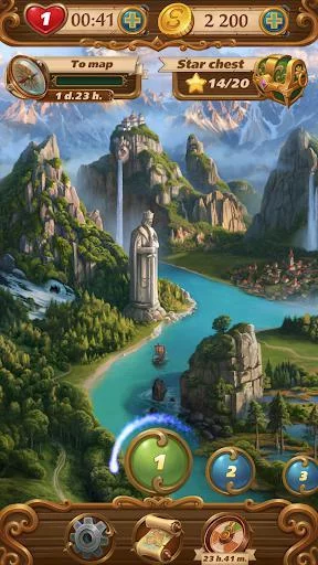 Изображение игры: Magic Solitaire TriPeaks Cards Adventure no WiFi