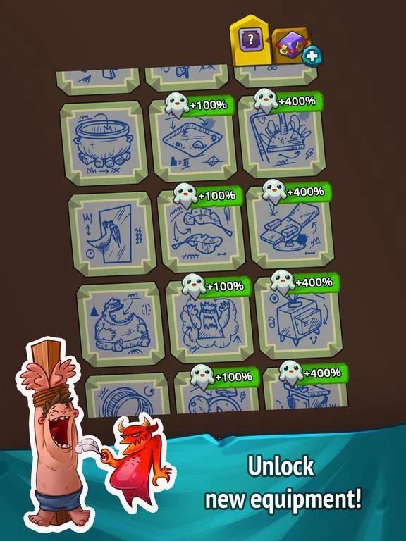 Изображение игры: Idle Evil Clicker