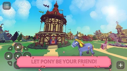 Изображение игры: Pony Girls Craft: Exploration