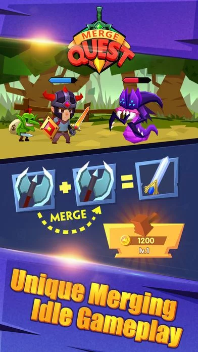Изображение игры: Merge Quest