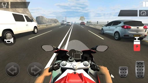 Изображение игры: Traffic Moto 3D