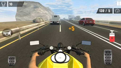 Изображение игры: Traffic Moto 3D