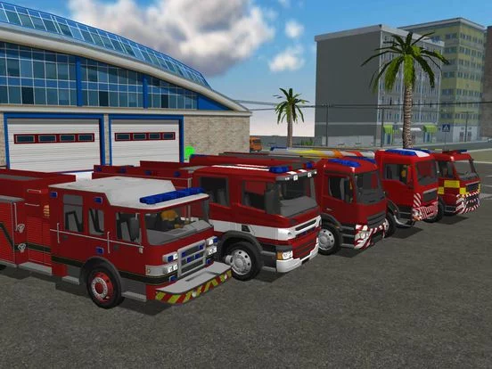 Изображение игры: Fire Engine Simulator