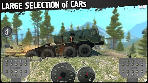 Изображение игры: Off-Road Travel: 4wd SUVs ride to hill