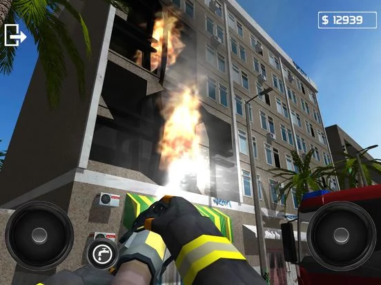 Изображение игры: Fire Engine Simulator
