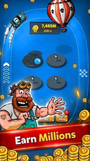 Изображение игры: Battle Car Tycoon: Idle Merge games