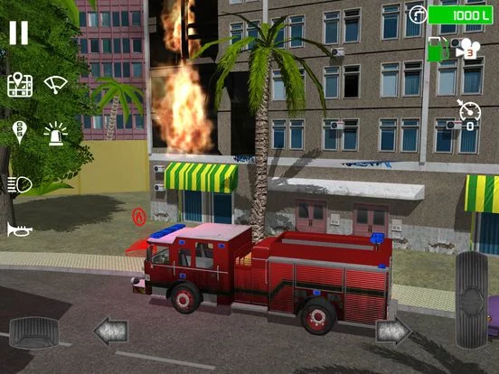 Изображение игры: Fire Engine Simulator