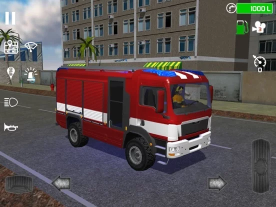 Изображение игры: Fire Engine Simulator