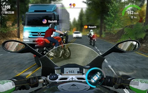 Изображение игры: Moto Traffic Race 2: Multiplayer