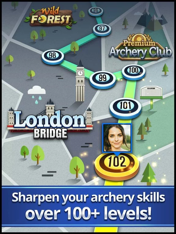 Изображение игры: Archery King
