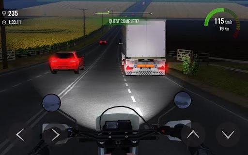 Изображение игры: Moto Traffic Race 2: Multiplayer
