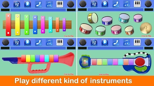 Изображение игры: Kids Piano Free