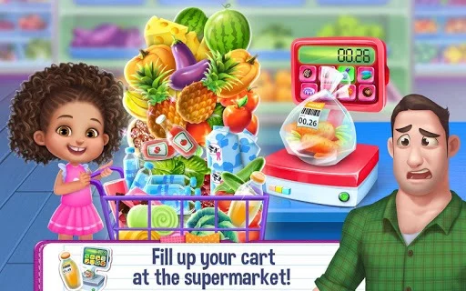 Изображение игры: Daddy's Messy Day - Help Daddy While Mommy's away