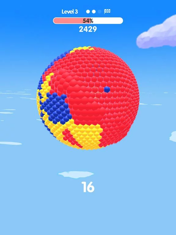 Изображение игры: Ball Paint