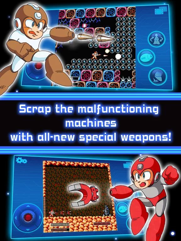 Изображение игры: MEGA MAN 3 MOBILE
