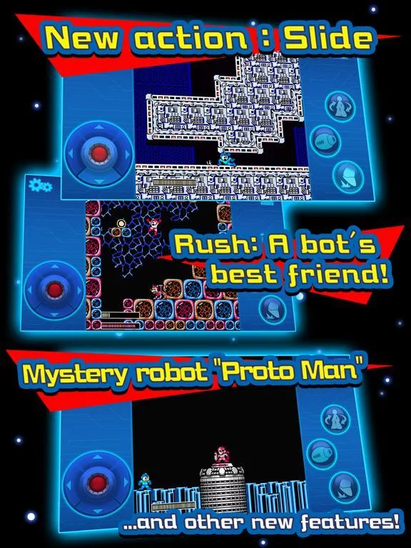 Изображение игры: MEGA MAN 3 MOBILE