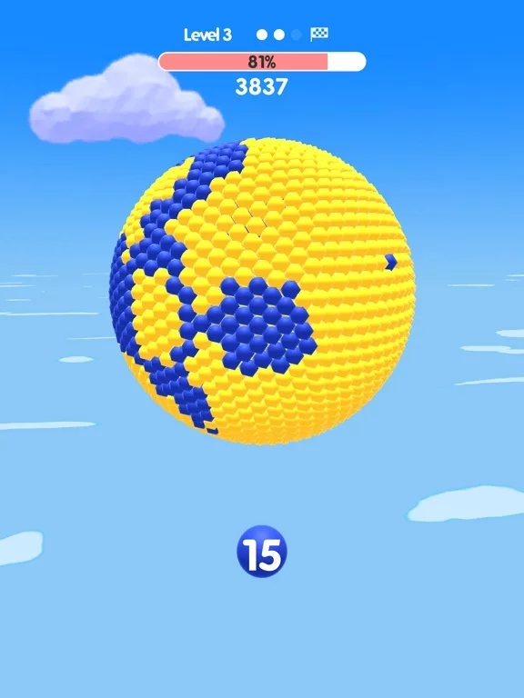 Изображение игры: Ball Paint