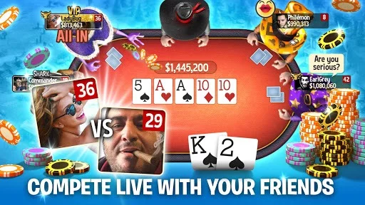 Изображение игры: Governor of Poker 3 - Texas Holdem Casino Online