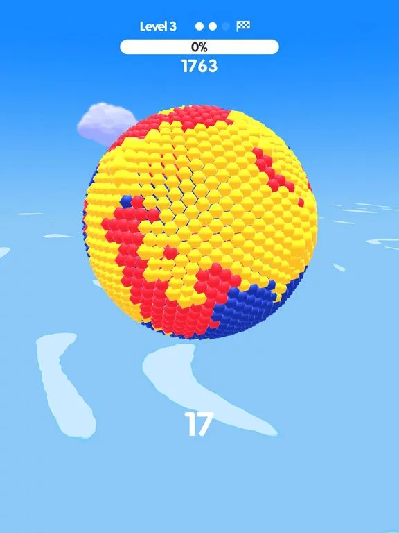 Изображение игры: Ball Paint
