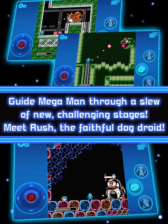Изображение игры: MEGA MAN 3 MOBILE