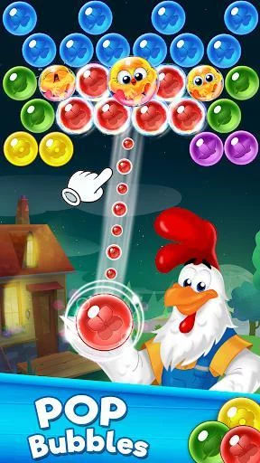 Изображение игры: Farm Bubbles Bubble Shooter Pop