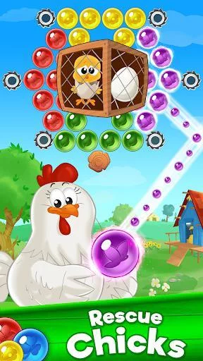 Изображение игры: Farm Bubbles Bubble Shooter Pop
