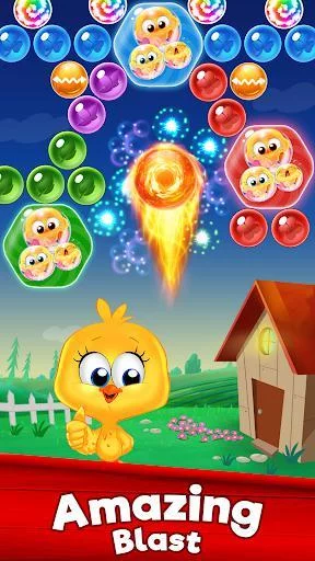 Изображение игры: Farm Bubbles Bubble Shooter Pop