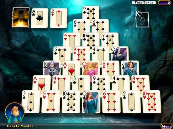 Изображение игры: Hardwood Solitaire IV