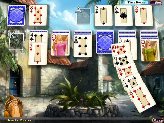 Изображение игры: Hardwood Solitaire IV
