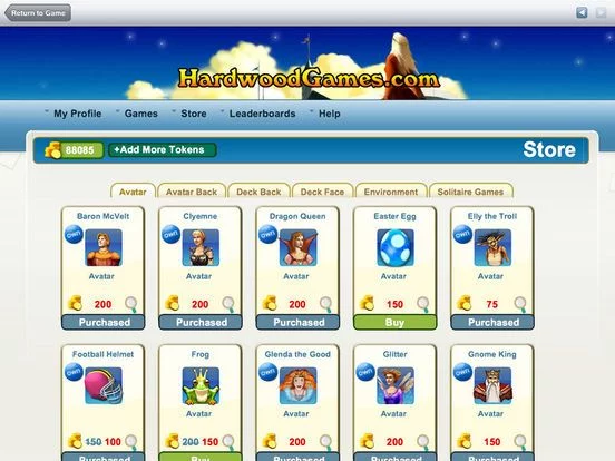 Изображение игры: Hardwood Solitaire IV