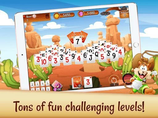 Изображение игры: Solitaire Buddies - Tri-Peaks Card Game