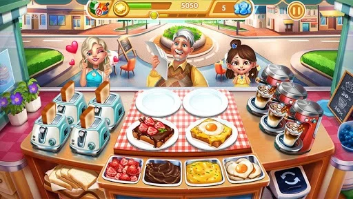 Изображение игры: Cooking City-chef’ s crazy cooking game