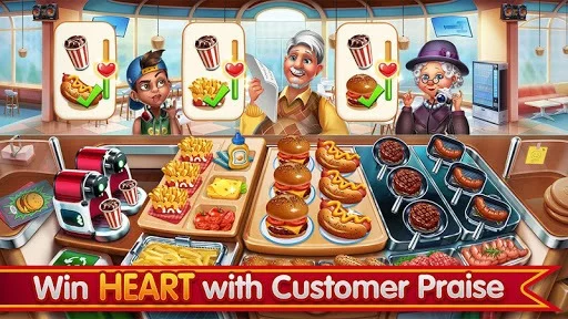Изображение игры: Cooking City-chef’ s crazy cooking game