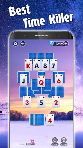 Изображение игры: Solitaire TriPeaks