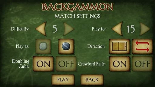 Изображение игры: Backgammon Free
