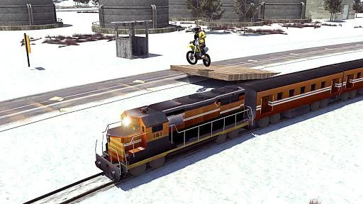 Изображение игры: Bike vs. Train