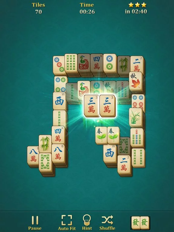 Изображение игры: Mahjong Solitaire: Classic