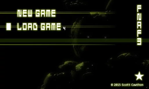 Изображение игры: Five Nights at Freddy's 3 Demo