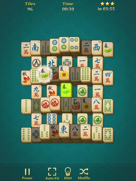 Изображение игры: Mahjong Solitaire: Classic