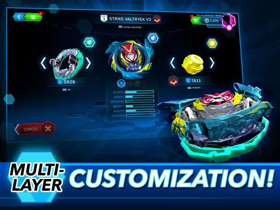 Изображение игры: BEYBLADE BURST app