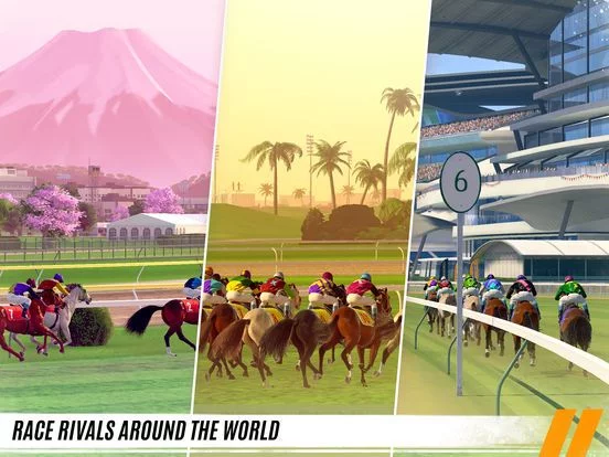 Изображение игры: Rival Stars Horse Racing