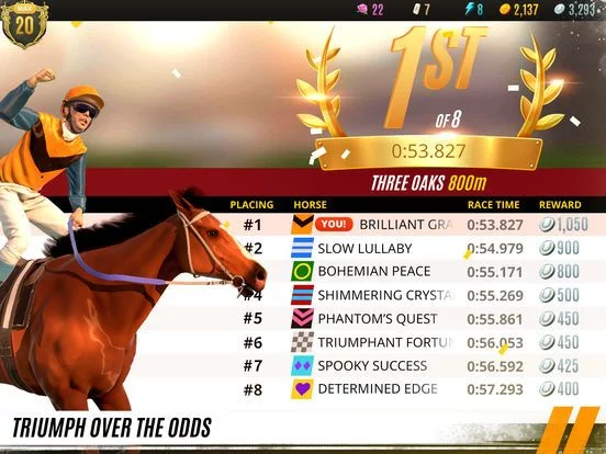 Изображение игры: Rival Stars Horse Racing