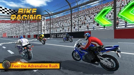 Изображение игры: Bike Racing 2018 - Extreme Bike Race
